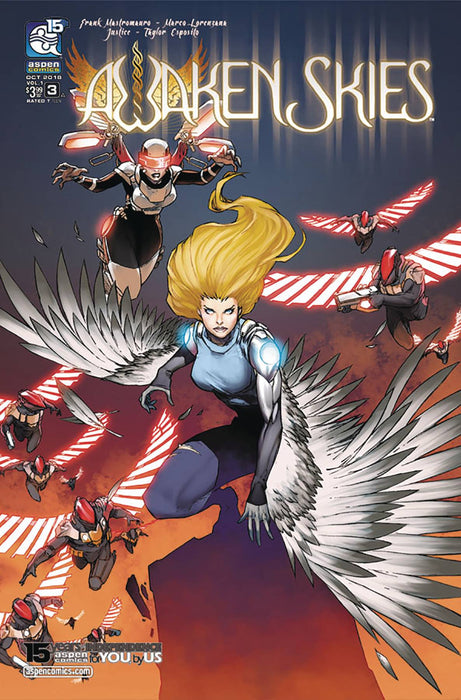 Awaken Skies (2018) #3 (CVR A LORENZANA)