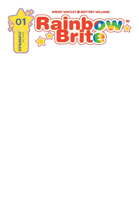 Rainbow Brite (2018) #1 (BLANK AUTHENTIX ED)