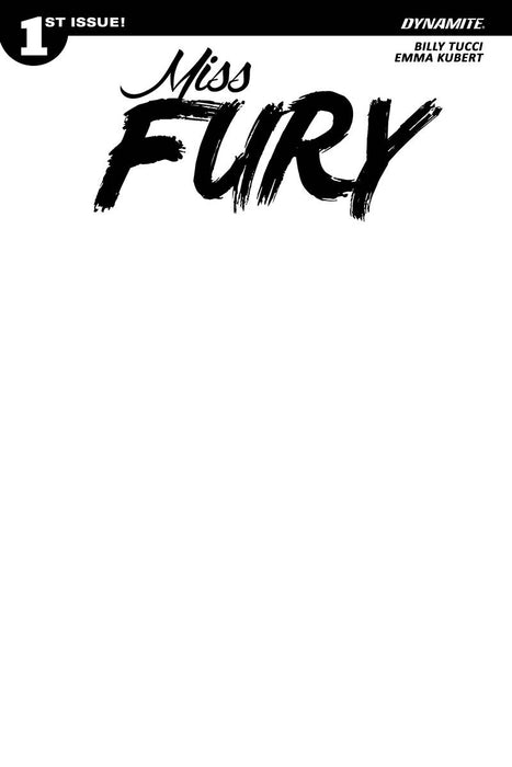 Miss Fury (2018) #1 (BLANK AUTHENTIX ED)