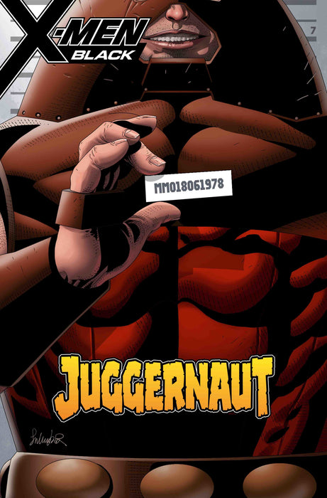 X-Men Black Juggernaut (2018) #1 (Larroca Mugshot Variant)