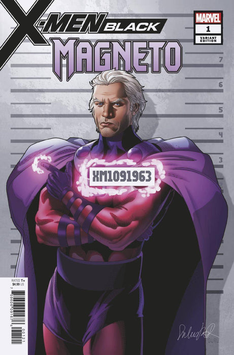 X-Men Black Magneto (2018) #1 (Larroca Mugshot Variant)