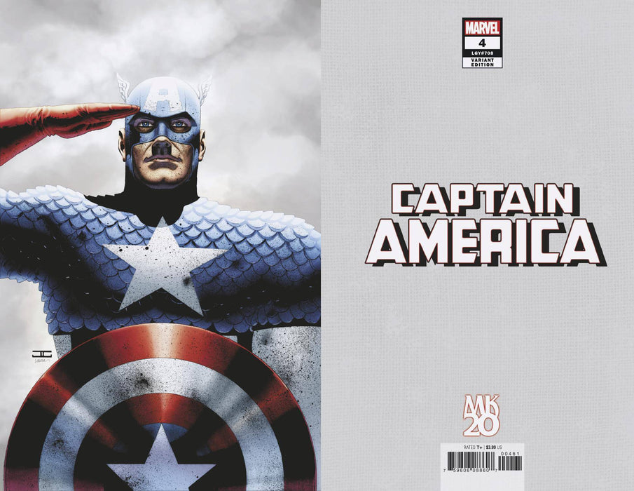Captain America (2018) #4 (1:200 CASSADAY MKXX VIRGIN VAR)