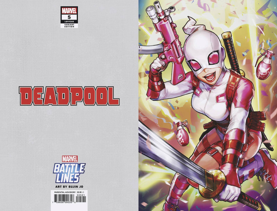 Deadpool (2018) #5 (HEEJIN JEON MARVEL BATTLE LINES VAR)