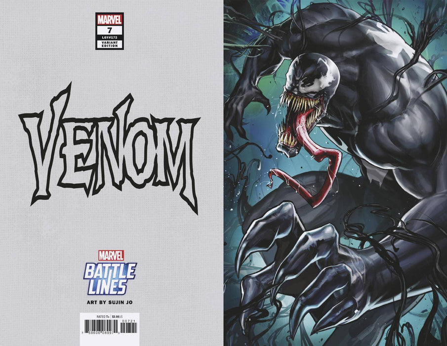 Venom (2018) #7 (YOON LEE MARVEL BATTLE LINES VAR)