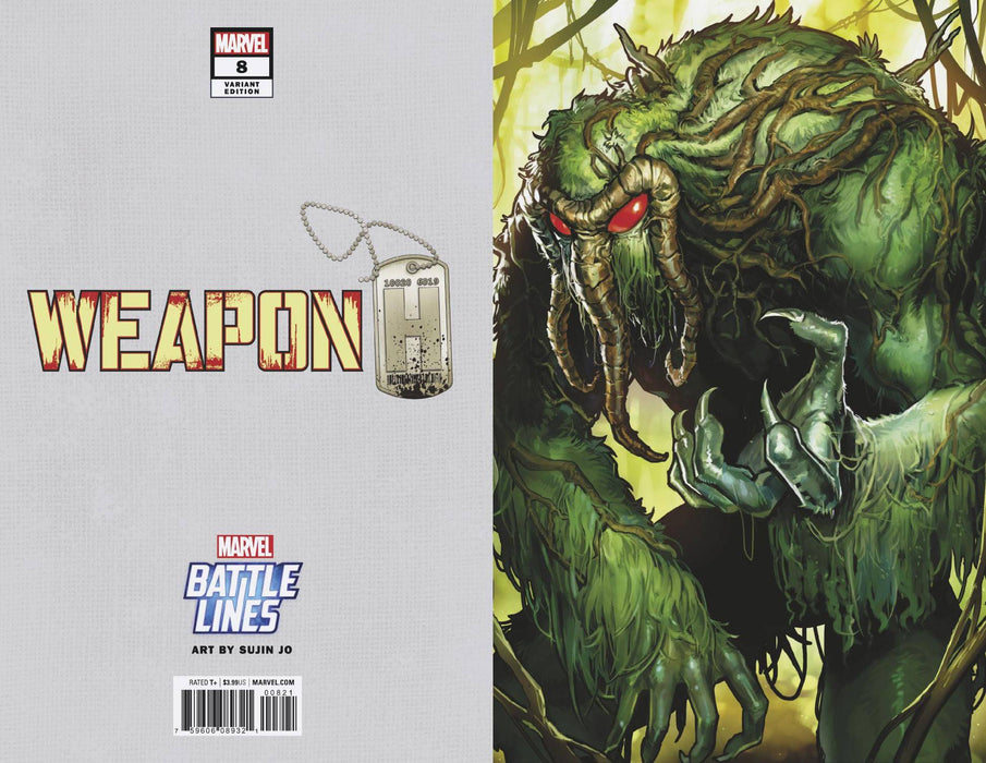 Weapon H (2018) #8 (SUJIN JO MARVEL BATTLE LINES VAR)