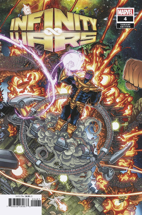 Infinity Wars (2018) #4 (GARRON CONNECTING VAR)