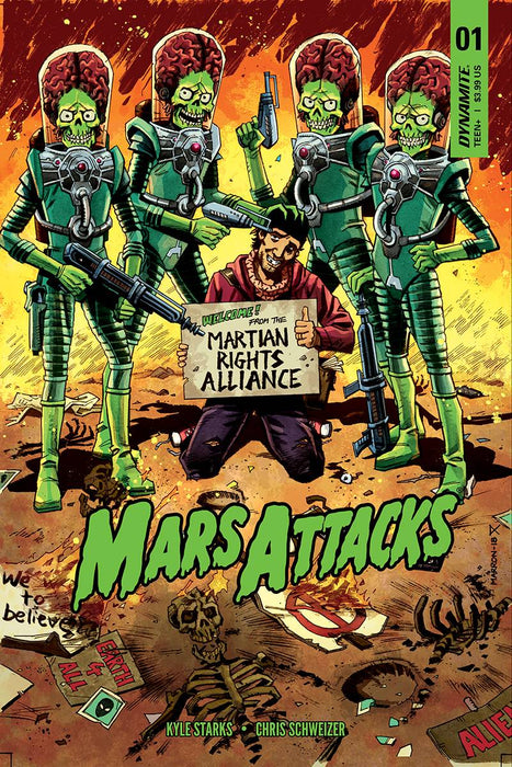 Mars Attacks (2018) #1 (CVR C MARRON)