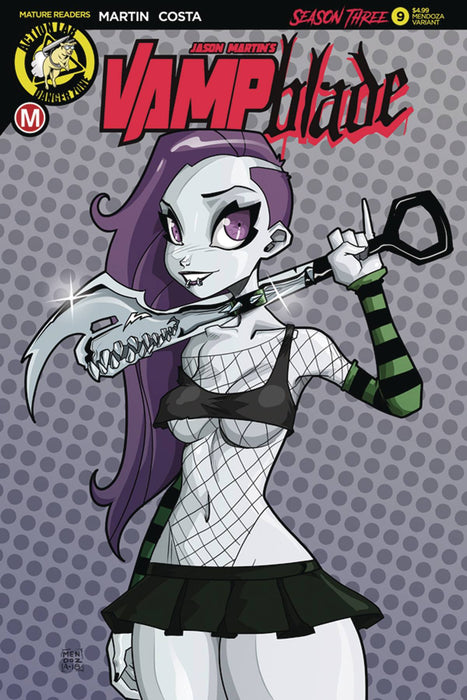 Vampblade Season 3 (2018) #9 (CVR E MENDOZA)