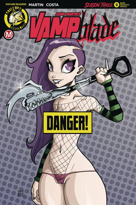 Vampblade Season 3 (2018) #9 (CVR F MENDOZA RISQUE)