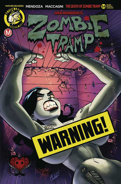 Zombie Tramp (2014) #54 (CVR B WINSTON YOUNG RISQUE)