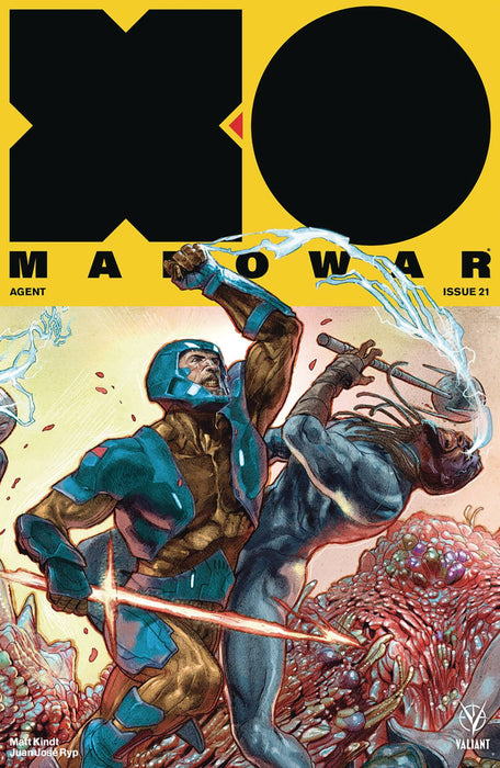 X-O Manowar (2017) #21 (CVR D 1:20 INCV INTERLOCKING GUEDES)