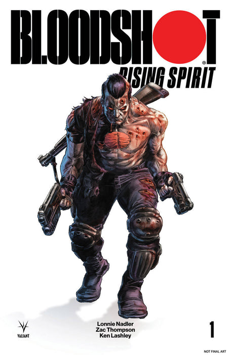 Bloodshot Rising Spirit (2018) #1 (GLASS COVER E 1:250 VARIANT BRAITHWAITE)