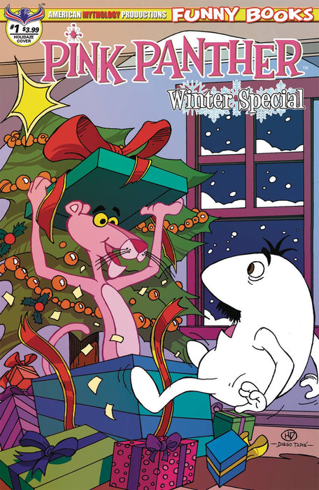 Pink Panther Pink Winter Special (2018) #1 (SPECIAL HOLIDAZE CVR)