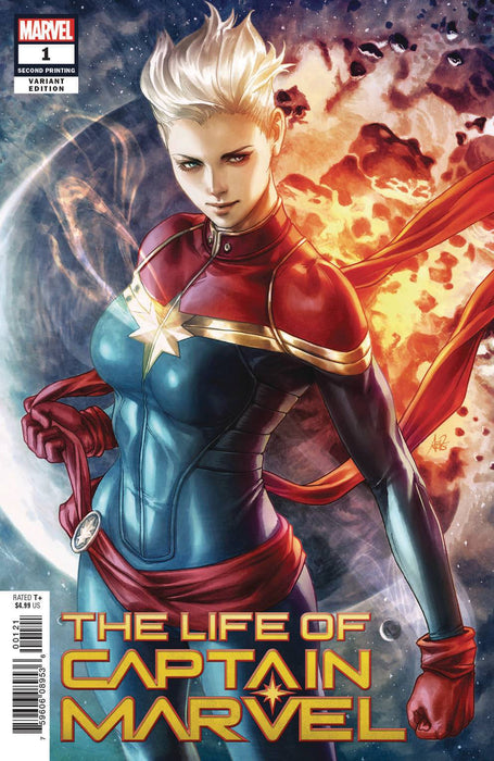 Life of Captain Marvel (2018) #1 (2nd Print Artgerm Variant)