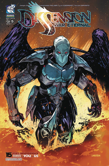 Dissension War Eternal (2018) #5 (CVR A GUNDERSON)