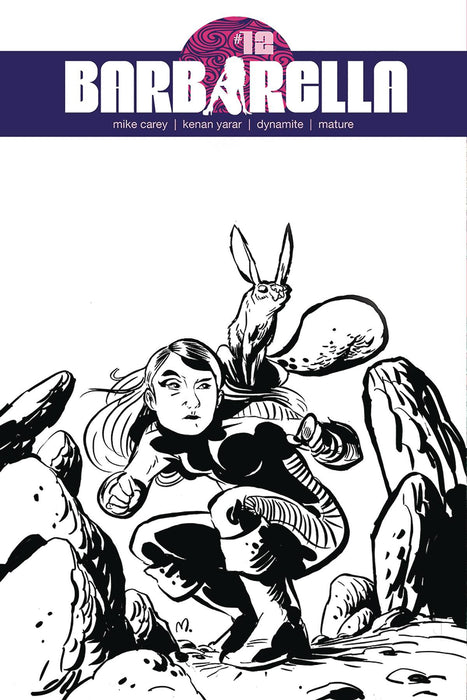 Barbarella (2017) #12 (1:20 MORSE B&W INCV)