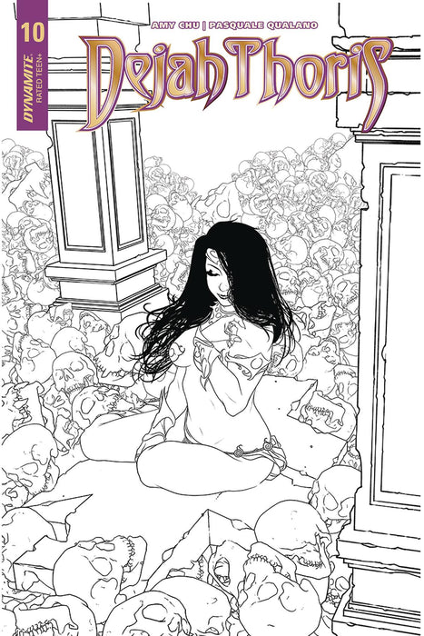 Dejah Thoris (2018) #10 (1:20 MCKONE B&W INCV)