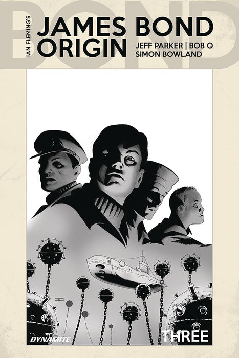 James Bond Origin (2018) #3 (1:10 CASSADAY B&W INCV)