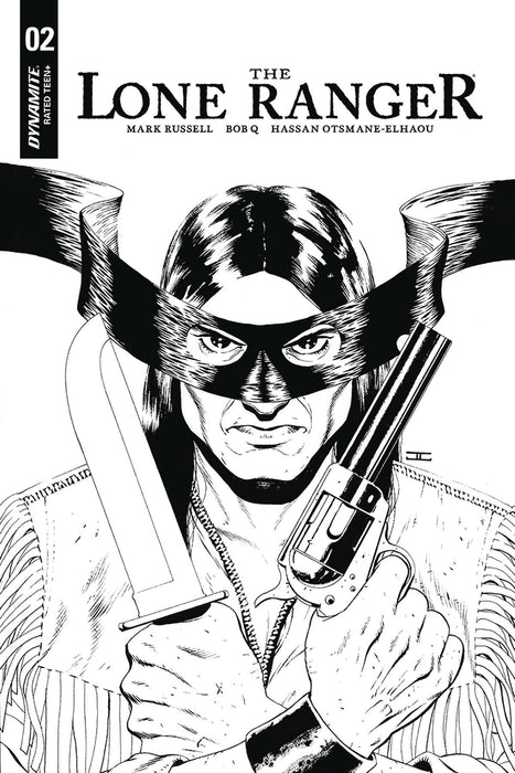 Lone Ranger Volume 3 (2018) #2 (1:10 CASSADAY B&W INCV)
