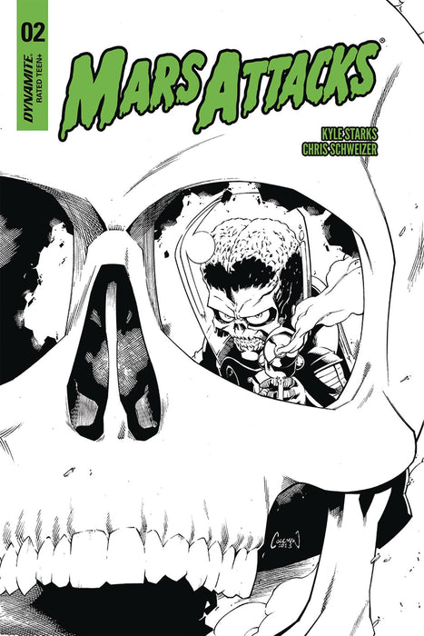 Mars Attacks (2018) #2 (1:20 COLEMAN B&W INCV)