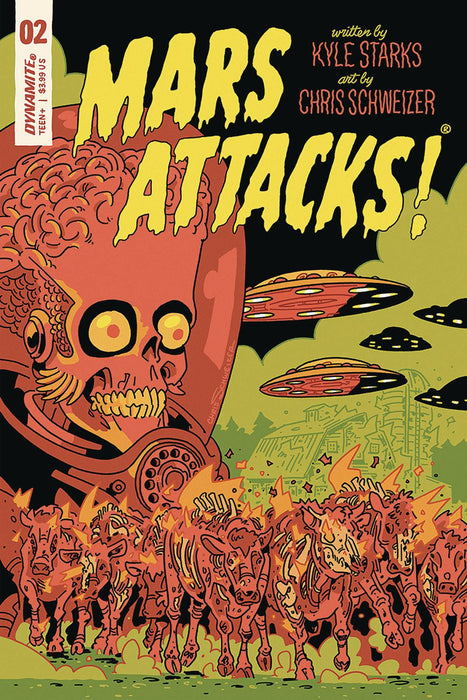 Mars Attacks (2018) #2 (CVR E SCHWEIZER SUB VAR)
