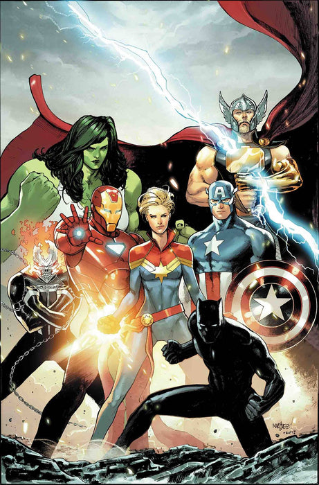 Avengers (2018) #10 (1:25 MARQUEZ VAR)