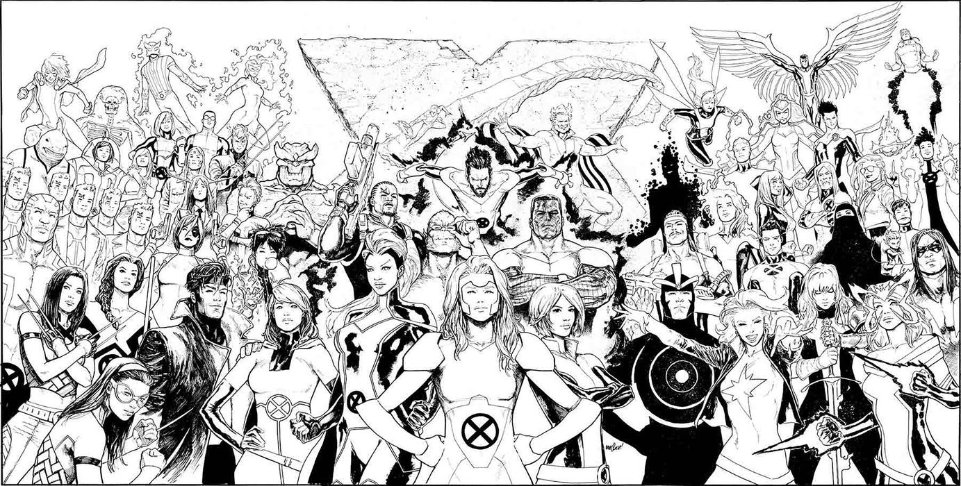 Uncanny X-Men (2018) #1 (MARQUEZ WRAPAROUND GATEFOLD VAR)