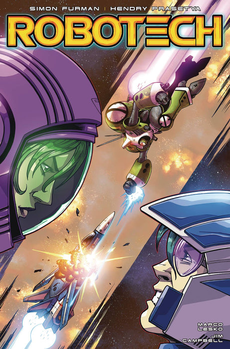 Robotech (2017) #15 (CVR A ROCHE)