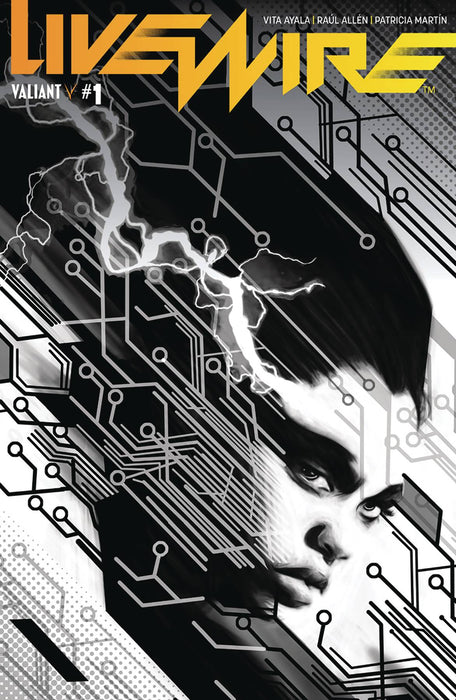 Livewire (2018) #1 (CVR D 1:20 INCV B&W POLLINA)