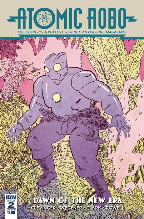 Atomic Robo & Dawn of New Era (2018) #2 (CVR A WEGENER)