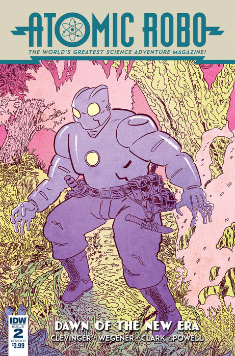 Atomic Robo & Dawn of New Era (2018) #2 (CVR B BAKER)