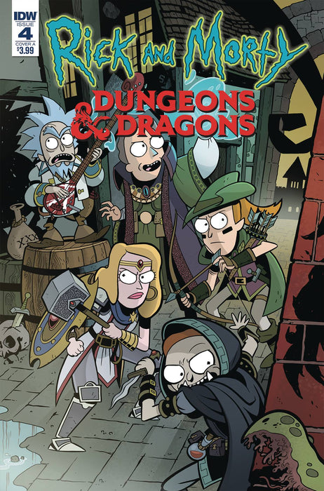 Rick & Morty Vs Dungeons & Dragons (2018) #4 (CVR A LITTLE)