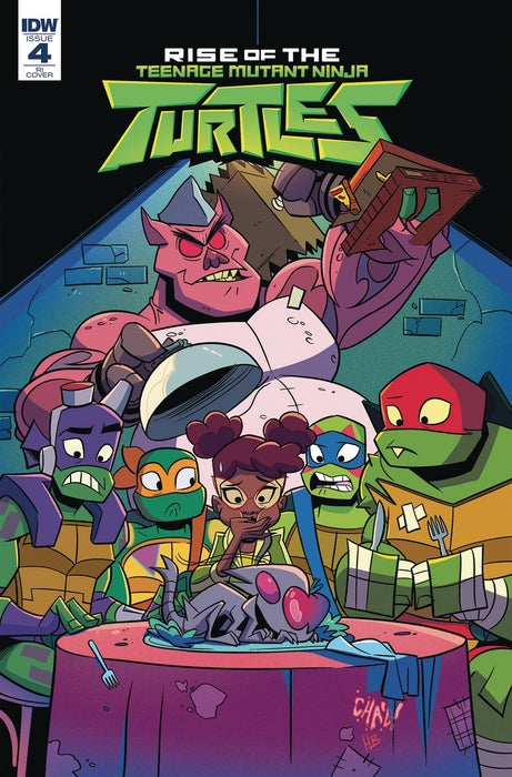 TMNT Rise of the Teenage Mutant Ninja Turtles (2018) #4 (1:10 INCV THOMAS)