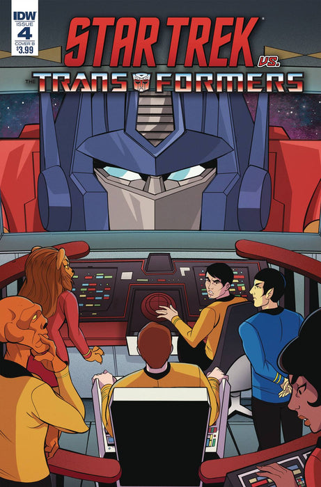 Star Trek Vs Transformers (2018) #4 (CVR B TRAMONTANO)
