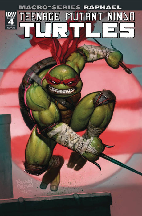 Teenage Mutant Ninja Turtles Macro-Series (2018) #4 (RAPHAEL 1:10 INCV BROWN)