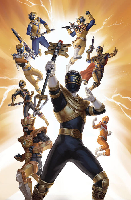 Mighty Morphin Power Rangers (2016) #34 (1:25 LITHEN INCV SG)