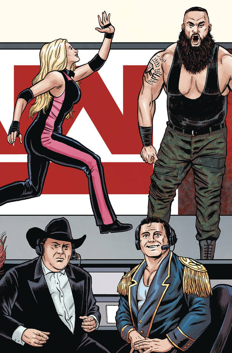 WWE (2016) #23 (SCHOONOVER RAW CONNECTING VARIANT)
