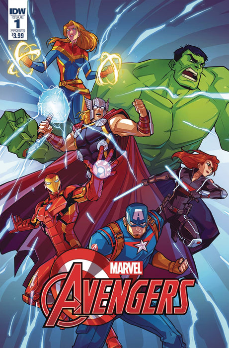 Avengers (IDW) (2018) #1 (1:10 INCV PITRE-DUROCHER)