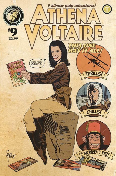 Athena Voltaire (2018) #9 (CVR B RETRO)