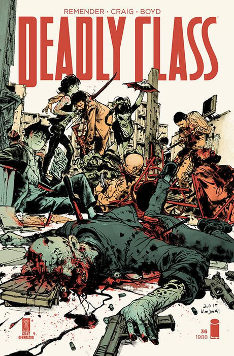 Deadly Class (2014) #36 (CVR B GI & MCCAIG)