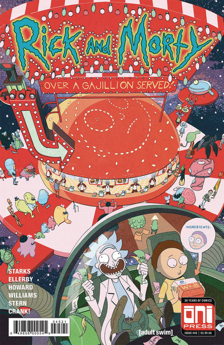 Rick & Morty (2015) #45 (CVR B HARVEY VARIANT)