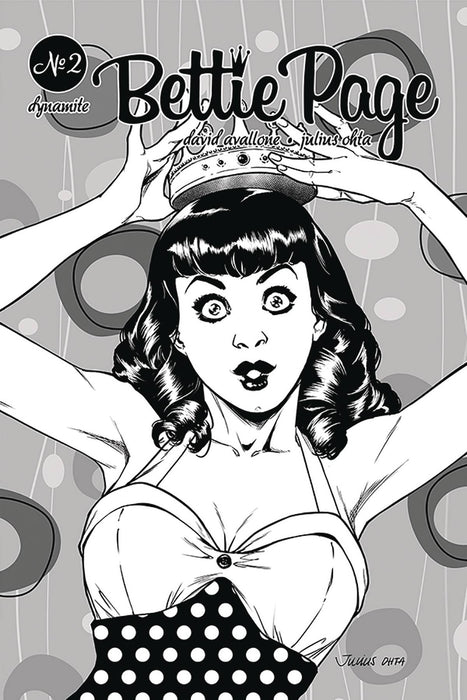 Bettie Page (2018) #2 (1:40 OHTA B&W INCV)