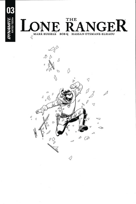 Lone Ranger Volume 3 (2018) #3 (1:10 CASSADAY B&W INCV)