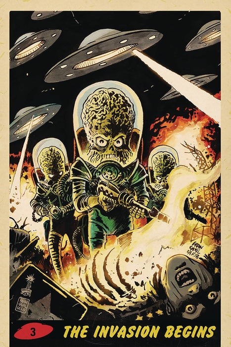 Mars Attacks (2018) #3 (1:10 FRANCOVILLA VIRGIN INCV)