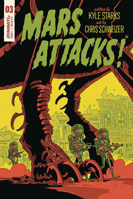 Mars Attacks (2018) #3 (CVR E SCHWEIZER SUB VARIANT)