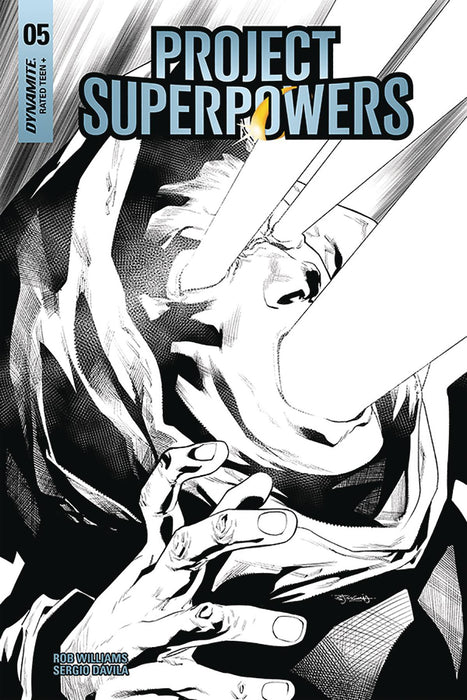 Project Superpowers (2018) #5 (1:20 SEGOVIA B&W INCV)
