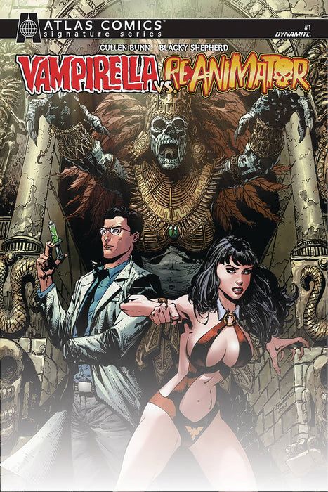 Vampirella Vs Reanimator (2018) #1 (ATLAS BUNN SGN ED)