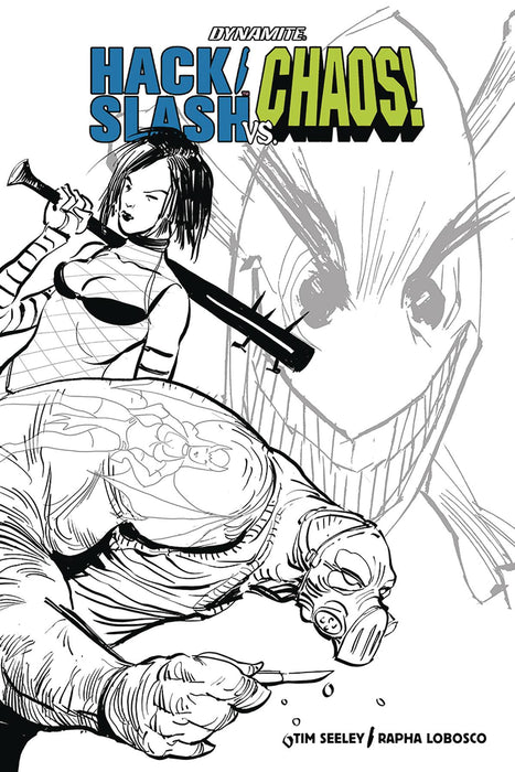 Hack Slash Vs Chaos (2018) #1 (1:30 STRAHM B&W INCV)
