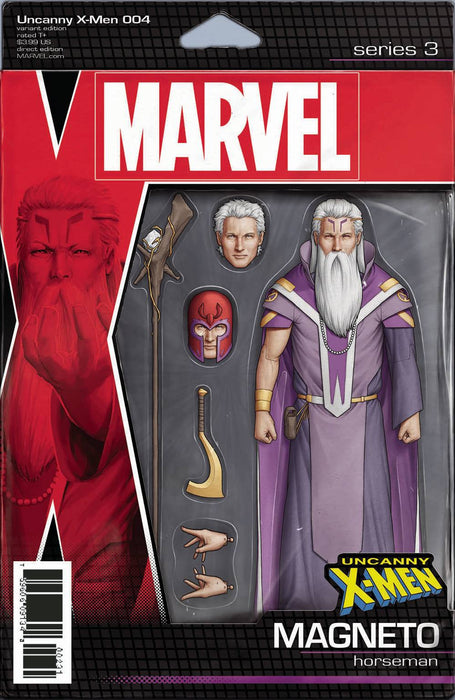 Uncanny X-Men (2018) #4 (CHRISTOPHER ACTION FIGURE VARIANT)