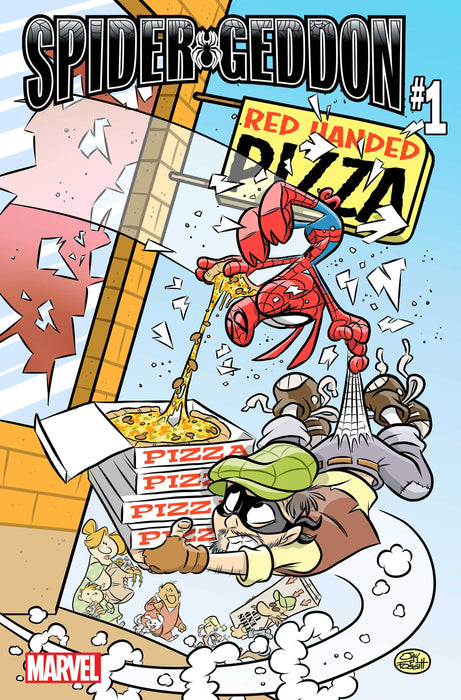 Spider-Geddon (2018) #1 (Fosgitt Spider-Ham Variant)